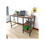 Escrivaninha Mesa Office Estilo Industrial Preto 1,10m
