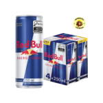 Pack de 4 Latas Red Bull Energético, Energy Drink, 250ml
