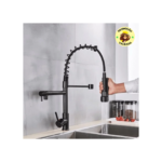 Stillus Home Gourmet Torneira Cozinha Monocomando Preto Fosco 50 cm