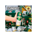 Pack Cerveja Spaten, Puro Malte, 350ml, Lata - 12 Unidades