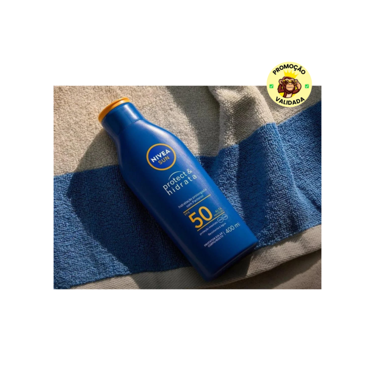 NIVEA SUN Protetor Solar Protect & Hidrata FPS 50 200ml - Com toque seco, rápida absorção e resistente à água, esse protetor solar oferece altíssima proteção ao sol e promove hidratação à pele