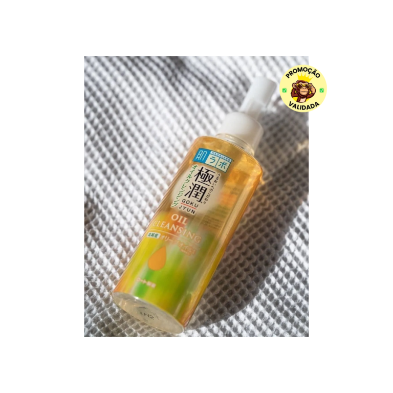 Gokujyun Oil Cleasing - Óleo Removedor de Maquiagem com Ácido Hialurônico 200ml, Hada Labo