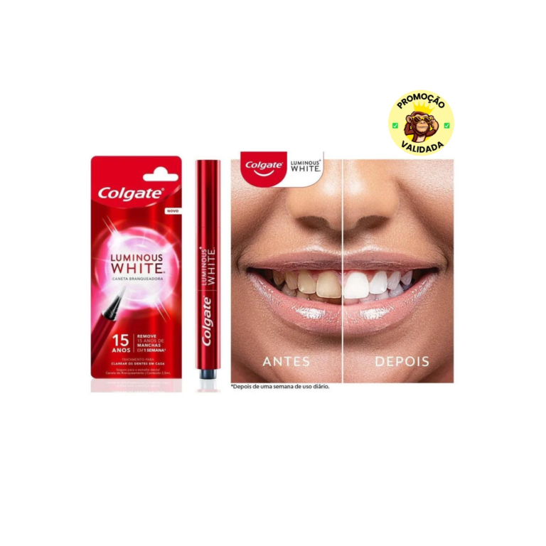 Colgate Caneta Clareadora Dental Luminous White Para Uso Noturno E Fácil De Usar 2 5 Ml