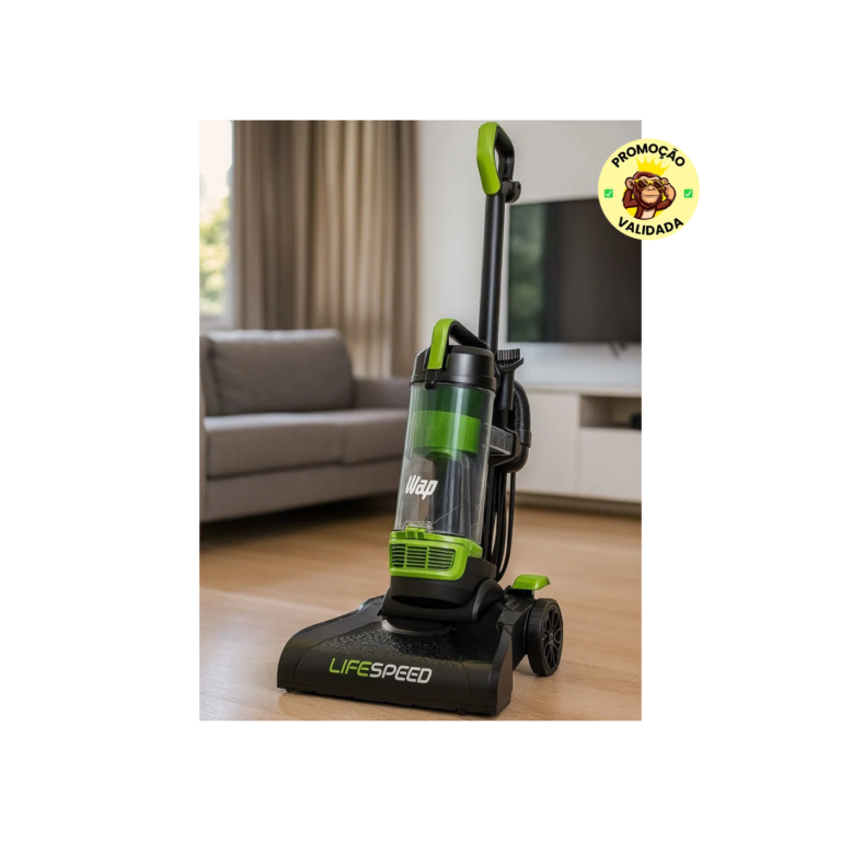 Aspirador De Pó Vertical 2 Em 1 WAP Life Speed 2000W de Potência e Filtro HEPA