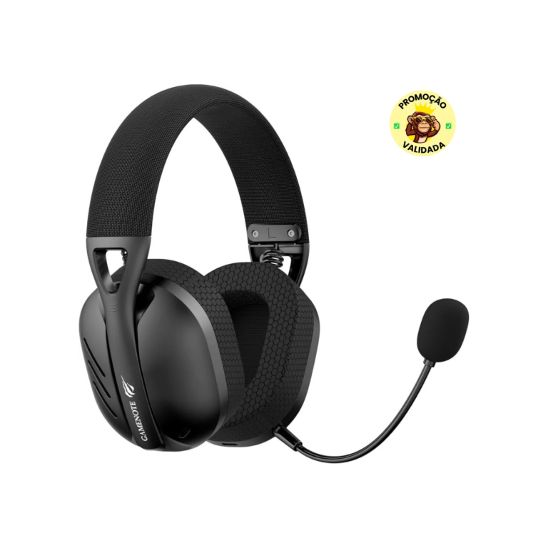 Havit Fone de Ouvido Headset Gamer Fuxi-H3 Black Com Fio e Sem Fio, Wireless 2,4GHz, Bluetooth, Cabo USB-C