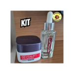 Kit Sérum Preenchedor Facial Anti-idade 30ml + Creme Facial Anti-Idade L'Oréal Paris Revitalift Hialurônico 49g