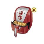 MONDIAL Fritadeira Sem Óleo Air Fryer 4L, Vermelho/Inox, 1500W, 110V - AFN-40-RI