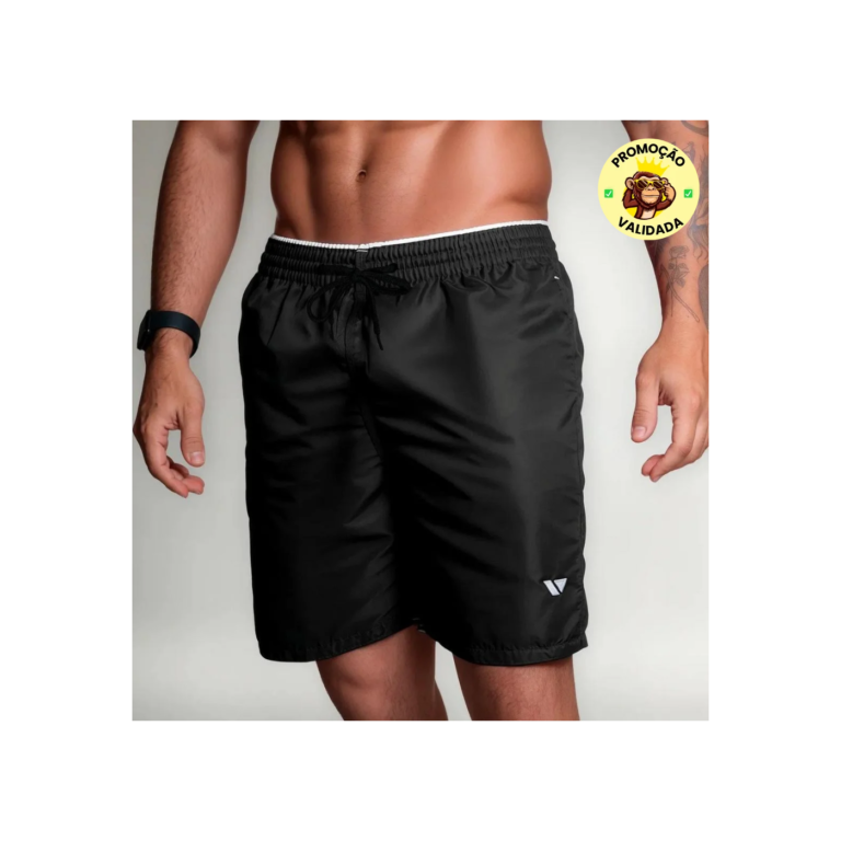 Short Praia Masculino Bermuda Verão Academia Treino Corrida