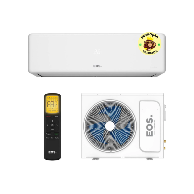 Ar-Condicionado Split Inverter 12000 BTUs EOS Master Inverter High Wall Só Frio EASM12001IFI/EASM12001IFE 220V