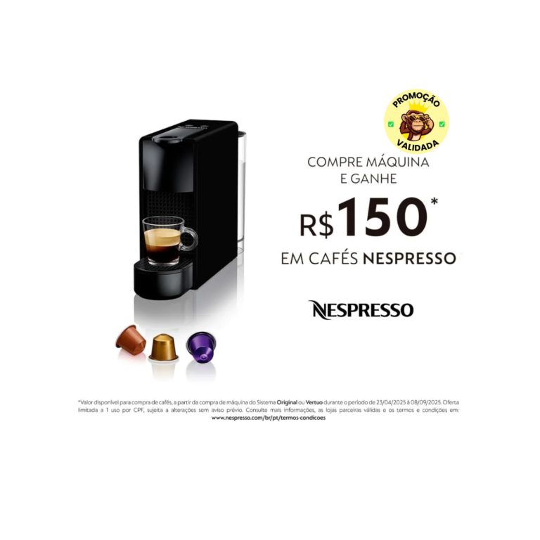 Nespresso Cafeteira Essenza Mini Preta 110/127V