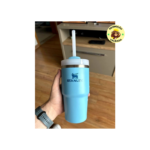 Stanley - Copo Quencher H2.0 FlowState 591ml - Copo de aço inoxidável com tampa, isolamento a vácuo, para água, chá gelado, café, smoothies e muito mais, Pool