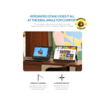 Monitor Portátil ARZOPA 15,6'' FHD 1080P - Monitor Ultra Fino para Laptop com Suporte - Display IPS para PC, MAC, Celular, Xbox, PS5 - Conectividade USB C e HDMI -A1
