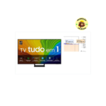 Samsung Smart TV 65 QLED 4K 65Q70D - Tecnologia de Pontos Quânticos, Upscaling 4K AI, Painel até 120Hz