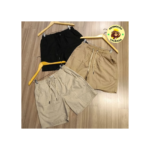 Kit 3 Bermuda Sarja Colorida Premium Masculino Diversa Cores