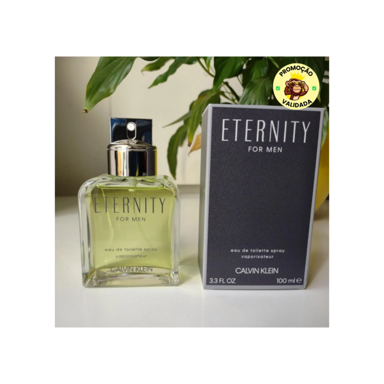 Perfume Eternity Eau De Toalette Masculino 100ml Calvin Klein