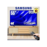 Samsung Smart TV 55 Crystal UHD 4K 55DU8000 - Painel Dynamic Crystal Color, Gaming Hub