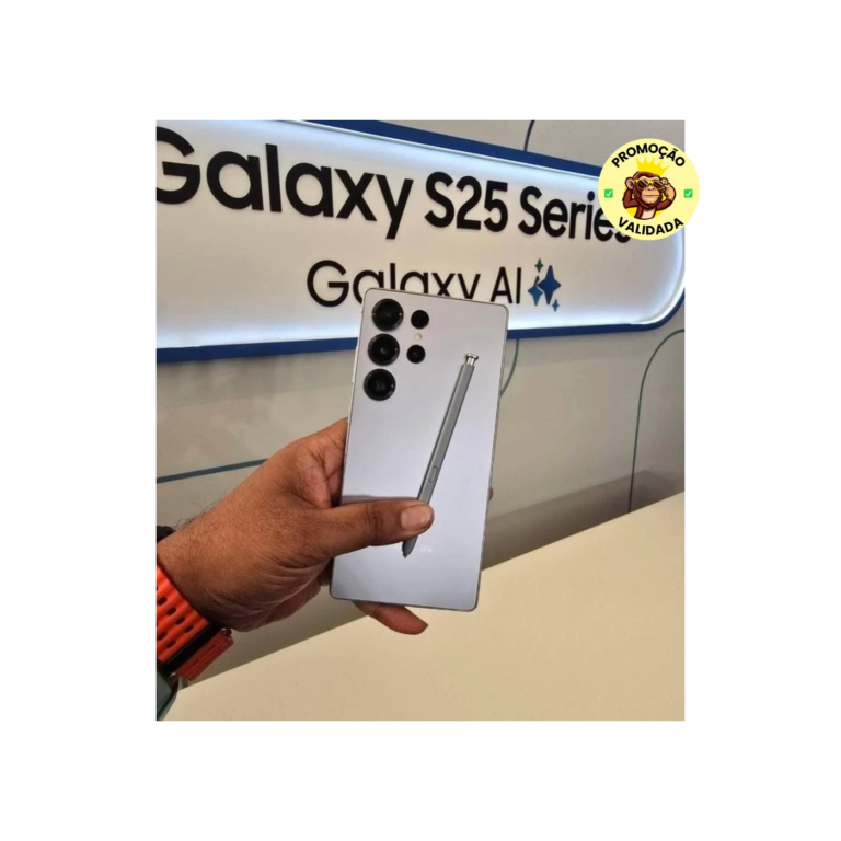 Celular Samsung Galaxy S25 Ultra 5G, 256GB, 12GB RAM, Câmera Quádrupla de 200+50+10+50, Tela Grande de 6.9, Titânio Azul