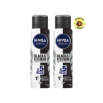 Kit NIVEA Desodorante Aerosol Men Black&White