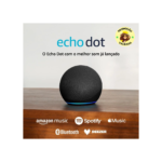 Echo Dot (Última geração) | O Echo Dot com o melhor som já lançado | Cor Preta