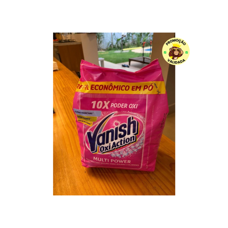 Vanish Multi Power Oxi Action - Tira Manchas em Pó, Refil Econômico para roupas coloridas,1kg