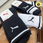 Kit 3 Pares Meia Puma Cano Alto Masculina
