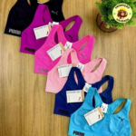 Top Puma Feminino Alta Sustentação Fitness