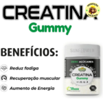 Creatina Gummy Monohidratada 60 Gomas