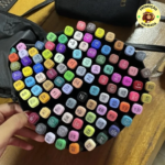 Conjunto Canetas Marcador Ponta Dupla 80 Cores