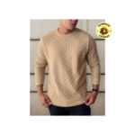 Suéter Masculino Tricot Xadrez Manga Longa