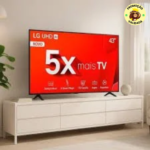 Smart TV LG 43 4K LED TU801C - Preto