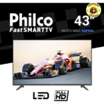 Smart TV 43 Philco Android Full HD Borda Infinita