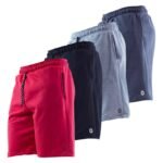 Kit 4 Bermuda Short Moletom, modelos variados