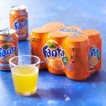 Pack de Fanta Laranja lata 350ml, 6 unidades