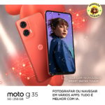 Smartphone Motorola Moto G35 5G 256GB 12GB - Coral