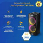 Caixa de Som Philips Party Speaker Tax4209