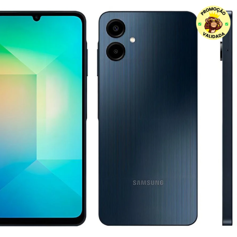 Smartphone Samsung Galaxy A06 128GB 4GB Azul