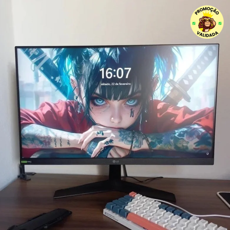 Monitor Gamer LG UltraGear 24 24GS60F-B Full HD