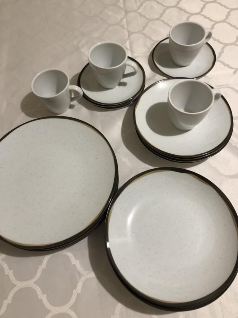 Aparelho de Jantar Tramontina Sienna em Porcelana 20 Peças