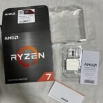 Processador AMD Ryzen 7 5700X, modelo de 8 núcleos