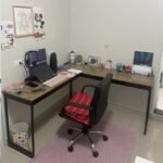 Mesa Em L Industrial Escrivaninha De Canto 150x74x45