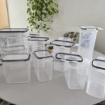 Kit 15 Potes Herméticos, organizadores de alimentos