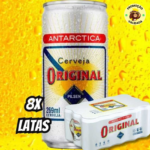 Pack Cerveja Pilsen Antarctica Lata 269ml - 8 Unid