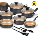 Conjunto Panelas Antiaderente 10 Peças Teflon