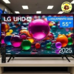 Smart TV 4K 55 LG UHD com Controle AI
