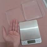 Balança Digital Mini de Alta Precisão 0,1g - 2kg Profissional Prateada