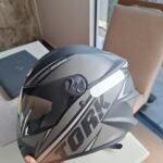 Capacete Fechado Pro Tork R8 – Prata, tamanho 56 com viseira fumê