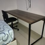 Mesa para Escritório Office Estilo Industrial 1,50m Kuadra