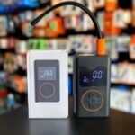Mini Compressor Bomba De Ar Digital Portátil Sem Fio Calibrador De Pneus