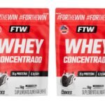 Whey Concentrado Refil 1kg Sabor Cookies – FTW