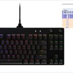Teclado Mecânico Gamer Logitech G PRO com Switch GX Blue Clicky